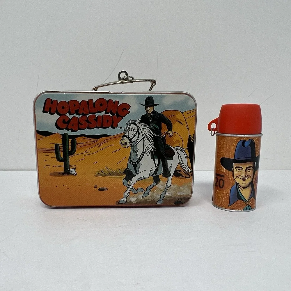 Hallmark Ornament‎ Hopalong Cassidy 2000 Christmas Mini Lunch Box